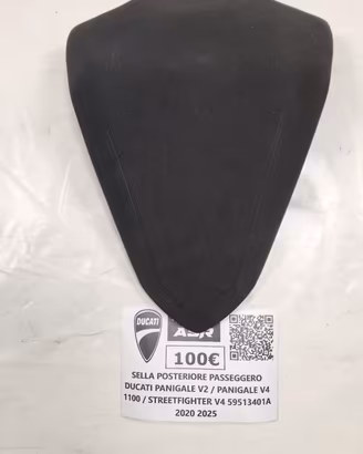 SELLA POSTERIORE PASSEGGERO ORIGINALE DUCATI PANIG