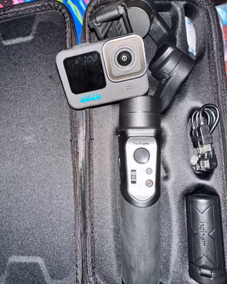 Go Pro hero 10 Black + Hohem iSteady pro 4