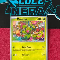 Maractus BLK 008 Luce Nera Pokemon ita