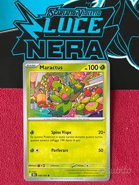 Maractus BLK 008 Luce Nera Pokemon ita