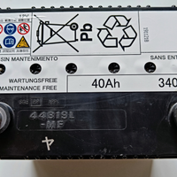 Batteria Auto 12V 40 Ah Seminuova - Panasonic