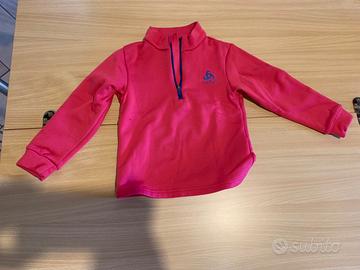 Maglia sci odlo secondo strato bambini 104