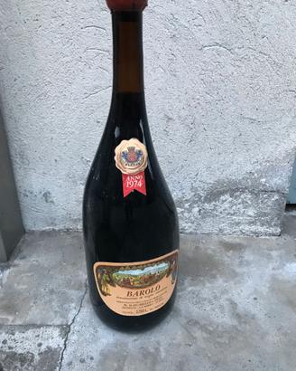 Bottiglia Vino collezione Barolo Mascarello 1974