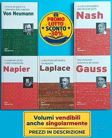 Libri  Geni della Matematica e Giochi Matematici