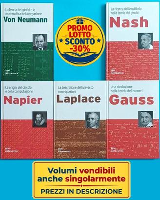 Libri  Geni della Matematica e Giochi Matematici
