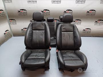 Set sedili in pelle nera opel astra j 2014 (2011-2