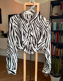 Camicia zebrata bershka