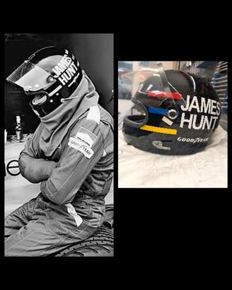 casco James Hunt F1 