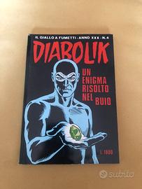 diabolik un enigma risolto nel buio XXX n 4