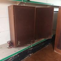 Casse stereo vintage Pioneer anni 70 con cavi