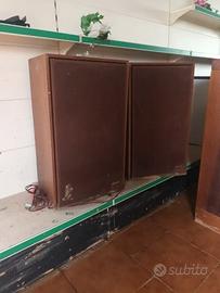 Casse stereo vintage Pioneer anni 70 con cavi