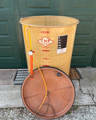 Serbatoio CMP in vetroresina 500 litri con pompa