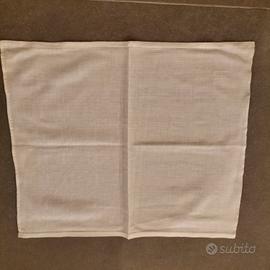 tovagliolo in cotone bianco vintage 