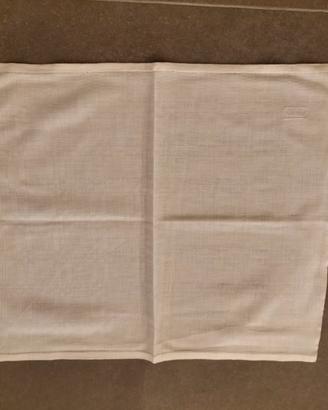 tovagliolo in cotone bianco vintage 