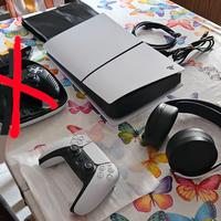 ps5 slim digital edition mod. cfi 2116 con ssd sam