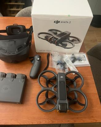Drone Dji avata 2 fly smart combo 3 batterie