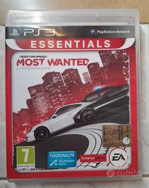 gioco ps3 need for speed mostra wanated 