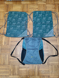 Sacche zainetto Nike e Scout