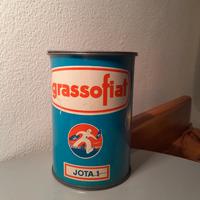 barattolo vuoto grassofiat omino Nizzoli jota 1