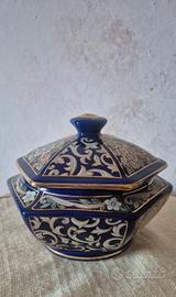 Centrotavola Vintage biscottiera o portacaramelle 