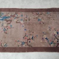 Antico tappeto cinese decò 
