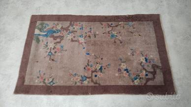 Antico tappeto cinese decò 