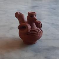 Fischietto ad acqua turco a forma di uccellino