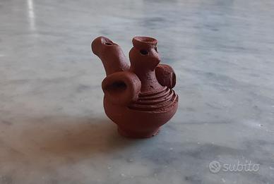 Fischietto ad acqua turco a forma di uccellino