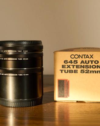 Contax645 Auto Extension Tube Set 13mm, 26mm, 52mm