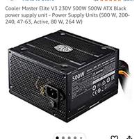 Alimentatore pc fisso Cooler Master Elite V3 500w