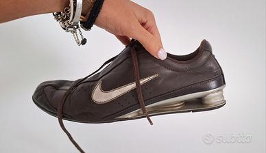 Nike cheap shox marroni