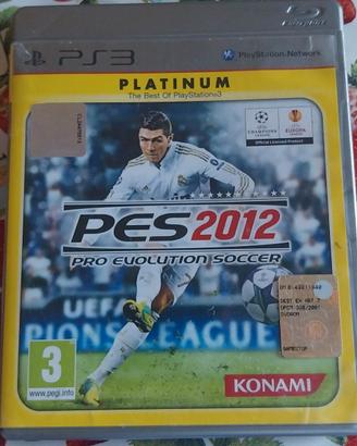 Gioco per Ps3 "PES 2012" della KONAMI