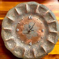 Orologio in rame antico