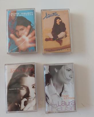 Lotto 4 Cassette Laura Pausini Originali