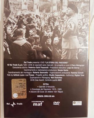 DVD documentario sul Fascismo 