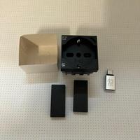 Finder presa living now nera 4b.kg.p40.usb ( 2 pz)