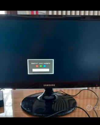 monitor samsung 19 pollici + casse omaggio 