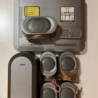 Home Theatre Dolby surround AKAI 5.1 sistema audio