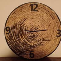 Orologio in Rattan 