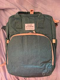 Zaino fasciatoio con lettino