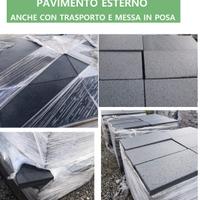 Lastre in pietra x pavimento nuove minimo 20 mq