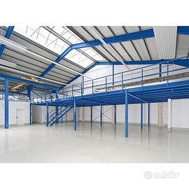 Soppalco industriale 46 m² Trasporto disponibile