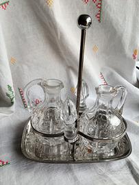 set ampolle vintage Olio e aceto 