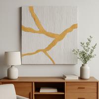 Quadro materico texture wabi sabi art 60x60