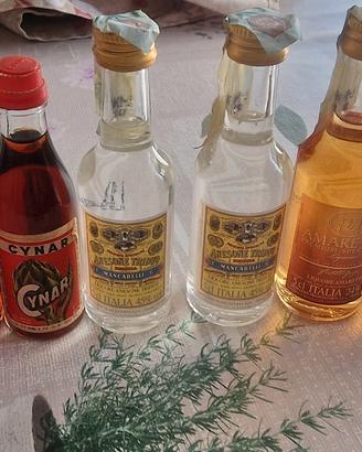 Collezione mignon liquori italiani vintage