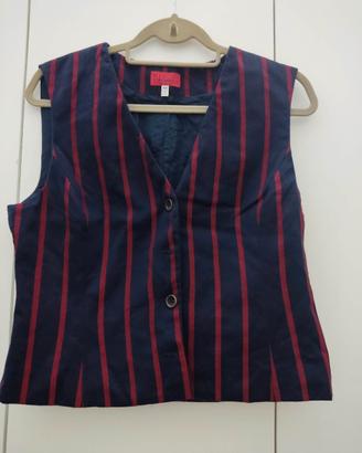 gilet vintage 70/80 alta qualità  TG 46 