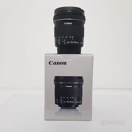 Obiettivo Canon 10-18mm 1:4.5-5.6 IS STM usato