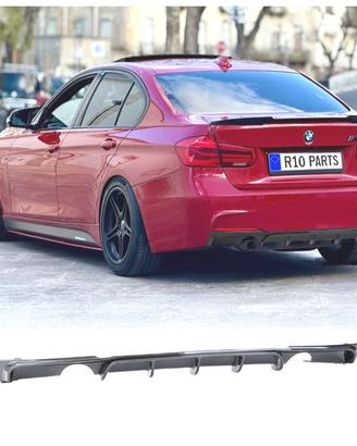 DIFFUSORE BMW F30 F31 LOOK M PERFORMANCE CARBONIO 