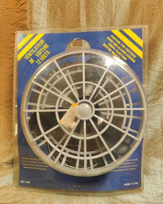 Ventilatore auto 12 v vintage nuovo in blister 