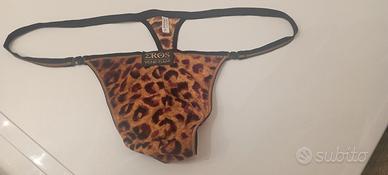 Tanga uomo leopardato 